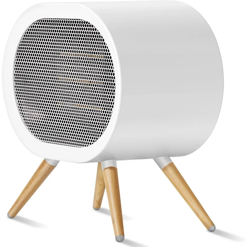 Space Heater, 1000W Small Space Heaters for Indoor Use, 3 Mode PTC Fast Heating Energy Efficient Ceramic Heater, Portable Mini