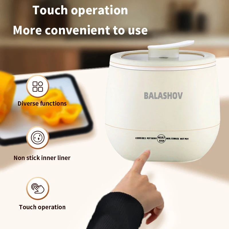 Mini Multi-function Smart Rice Cooker Small Non-Stick Cooker Ricecooker Household Multifunction Electric Cooking EU Plug
