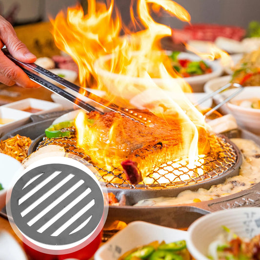 Charcoal Box Iron Sheet BBQ Grill Grate Accessories Oven Fireplace Heat Plate Grey Efficient Kitchen Barbecue Tools Outdoor