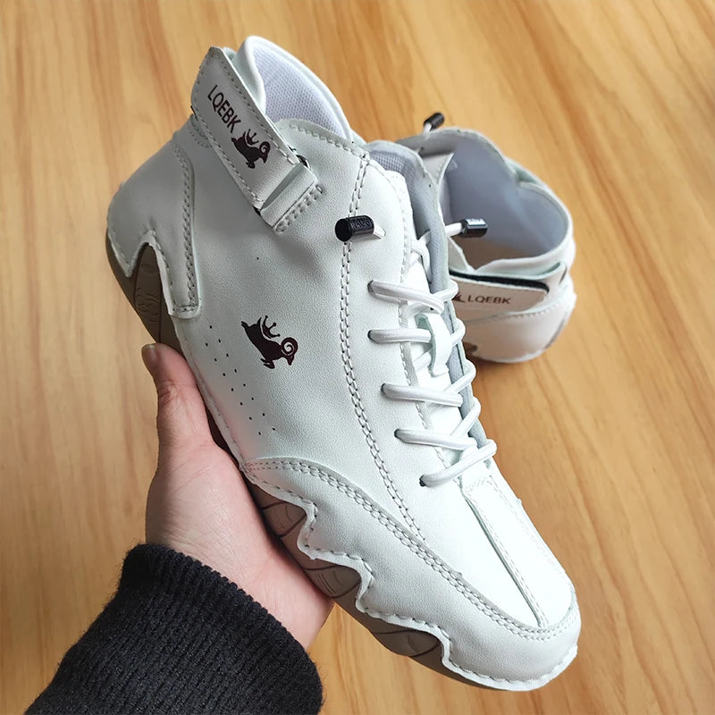 2025 New Fashionable Sports and Leisure Shoes for Men Women Comfortable and Breathable High Top Shoes Anti Slip Walking Shoes