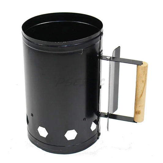 Fast Fire Starter Bucket Iron Ignition Charcoal Barrel Outdoor Kitchen Barbecue Carbon BBQ Rack Tools Accessories