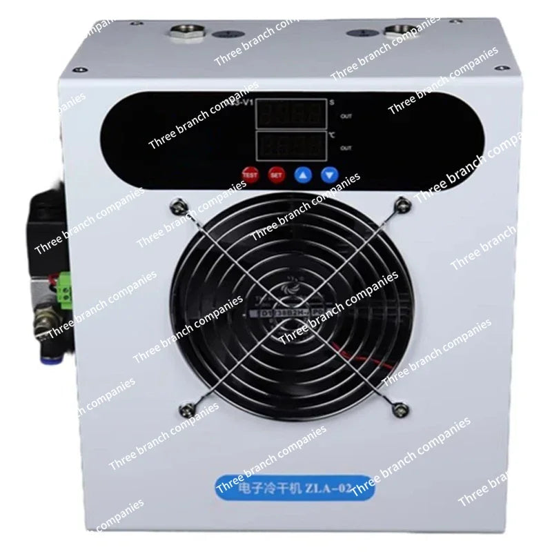 120L/min Gas Dryer Air Compressor Refrigerated Compressed Air Drying Water Removal Filter Automatic Drainage Small Cold Dryer