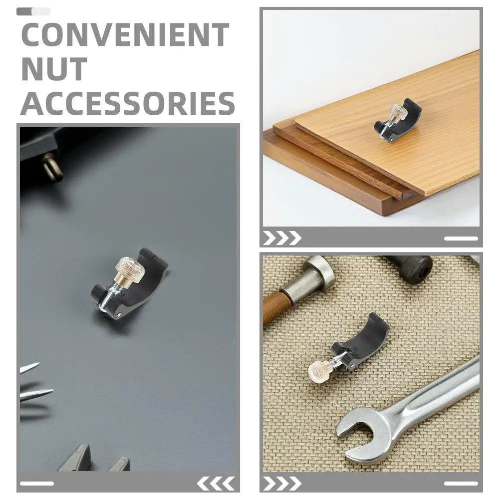 4 Pcs Trekking Poles Walking Sticks Lock Buckle Straps Mountaineering Accessories Hiking Carrier Nut Secure Grip Durable