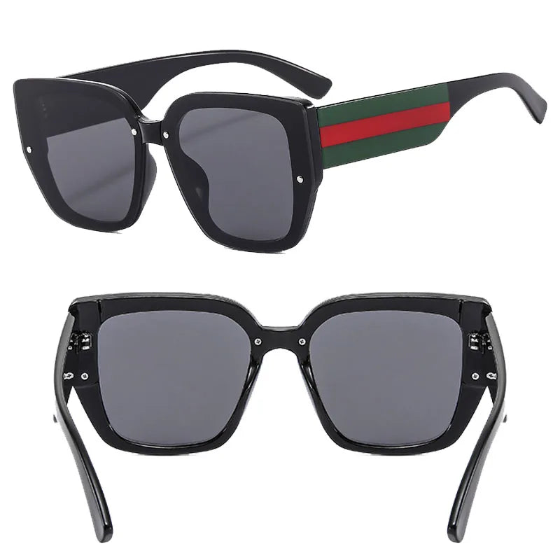 Luxury Designer Sunglasses Woman Men 2025 Vintage Fashion Cat Eye Sun glasses Women's Sunshade Oversized Eyewear Oculos De Sol