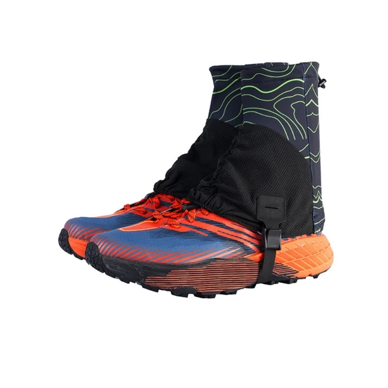 Outdoor Trail Gaiters Low Ankle Gaters Protective Shoe Cover Breathable Sand prevention for Running Hiking Trail Racings