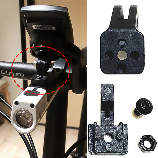 TREK Bontrager Bike Light Mount Adapter Universal Front Headlight Bracket and Rear Taillight Hanger Accessories Taillight Hanger
