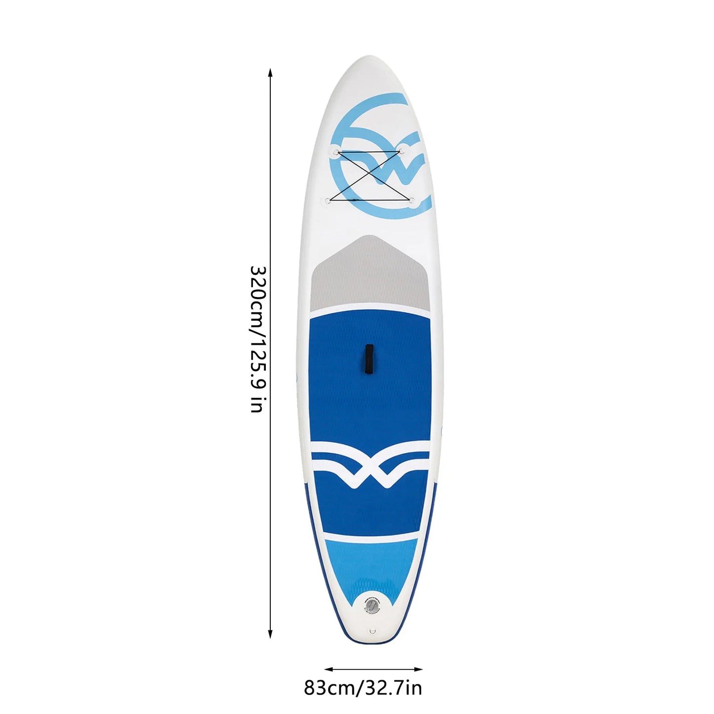 Inflatable Stand Up Paddle Board Non-Slip  for All Skill Levels Surf Board with Air Pump Carry Bag Leash Standing Boat for Youth