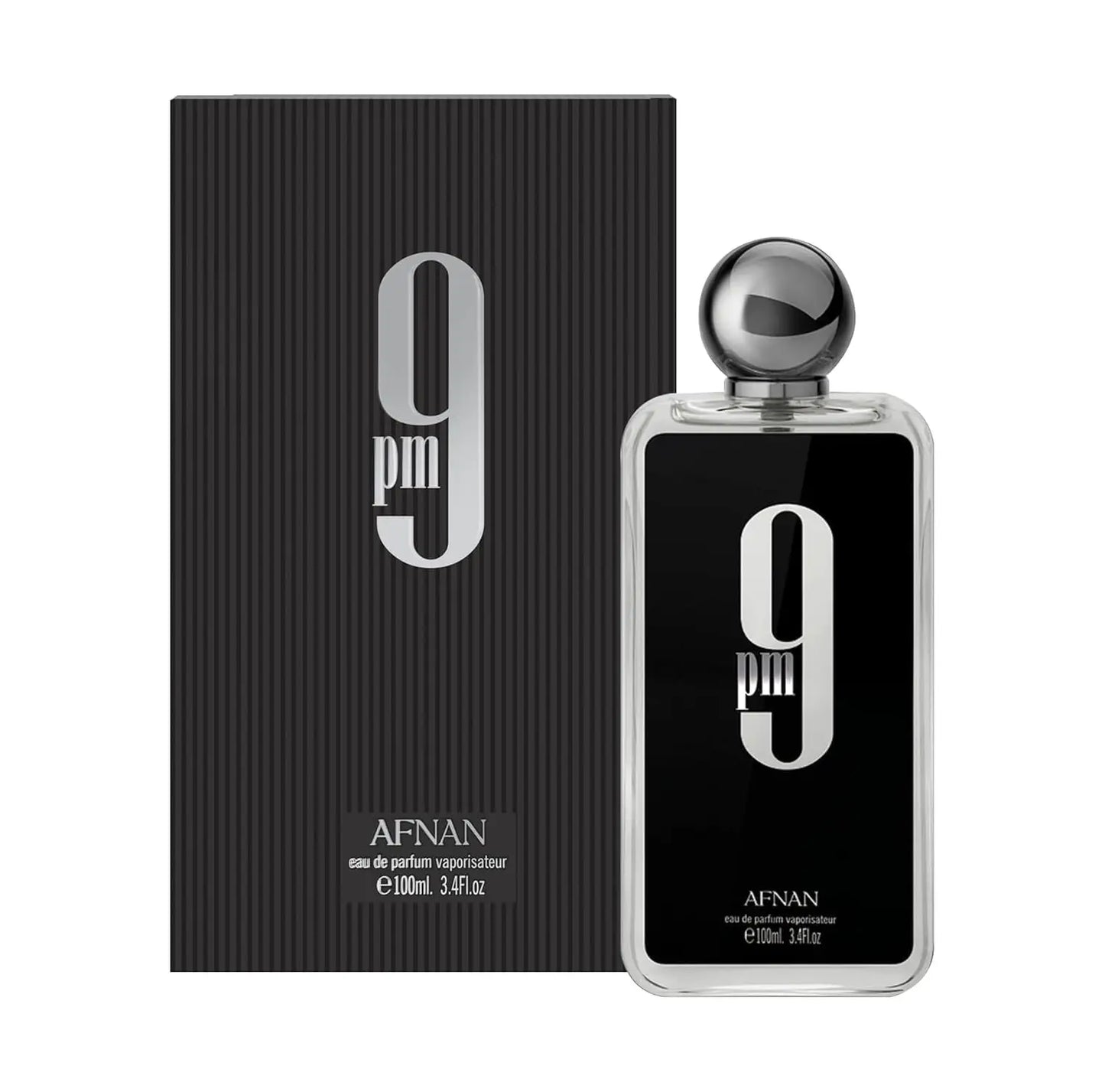 Afnan 9PM Eau de Parfum 100ml – Warm Vanilla, Amber & Tonka | Long-Lasting Masculine Fragrance for Night Out, Date & Special Ev