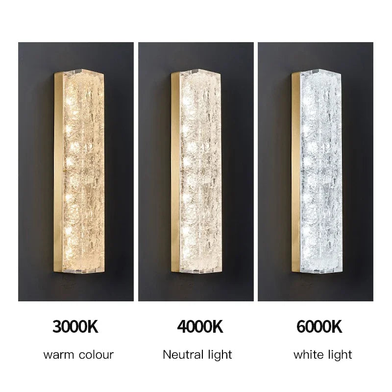Modern Luxury Gold Led Wall Lamp For Living Room Bedroom Aisle Bathroom Bedside Bathroom Indoor Design Decorative Light Fixtures