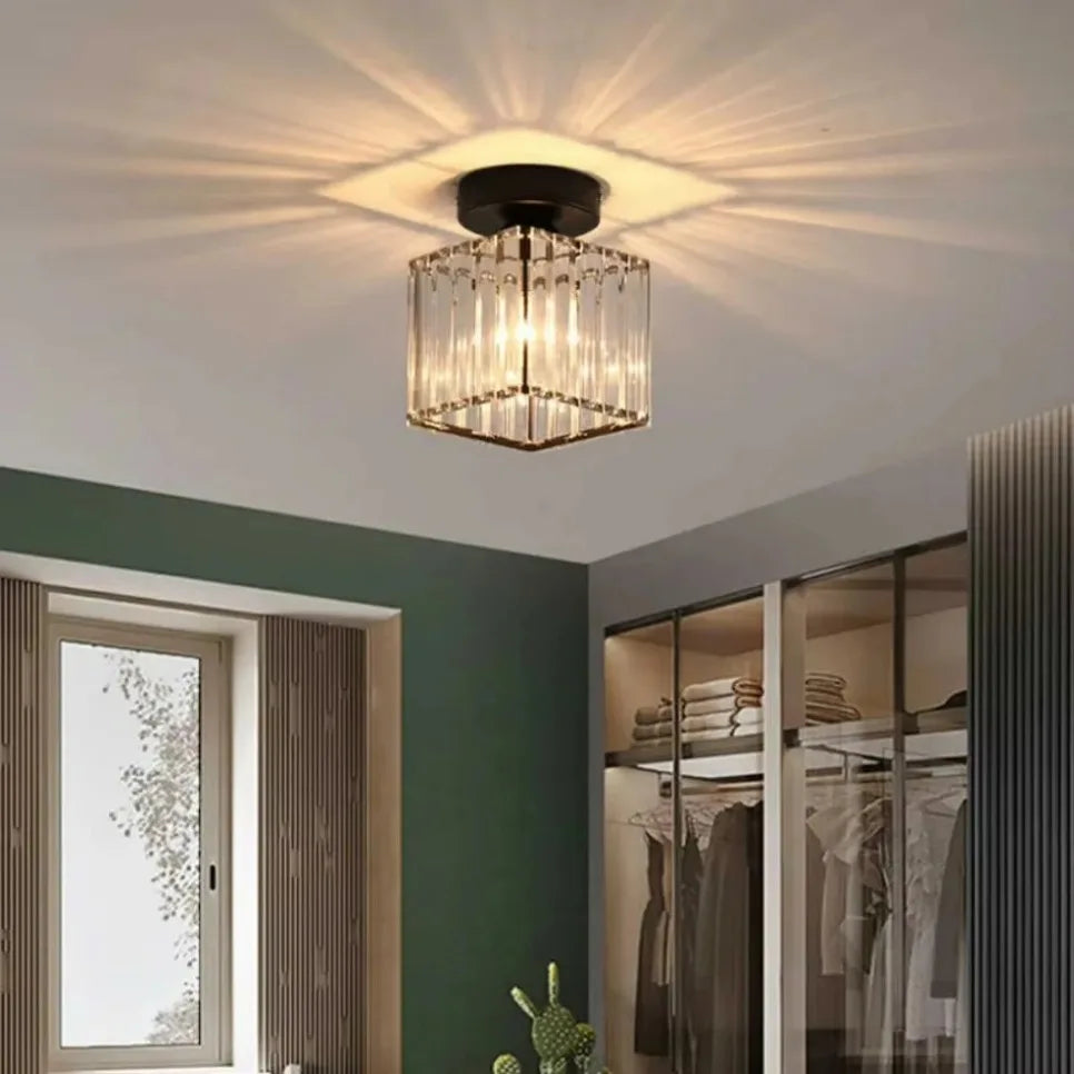 Nordic LED Acrylic Ceiling lamp Aisle Corridor E27 Lamp For Living Room Bedroom Home Ceiling Light Interior Lighting AC 85-265V