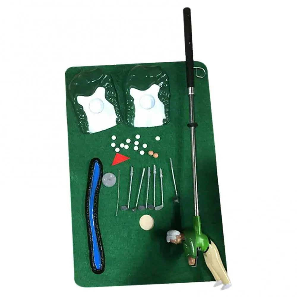 Plastic Mini Golf Club Games Set Children Indoor Parent-child Educational Golf Training Aids Golf Club Mini Indoor Table Game
