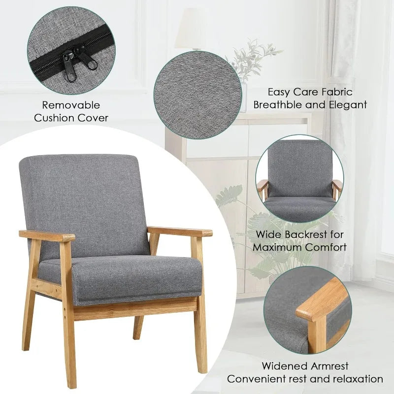 Accent Chairs Set of 2,Accent Chairs for Living Room,Accent Chair,Mid Century Modern Chair,Arm Chair,Reading