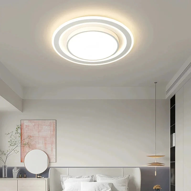 Modern LED Ceiling Lamp Creative Living Room Ceiling Lights with Remote Control Bedroom Study Dining Home Decor Lighting Fixture