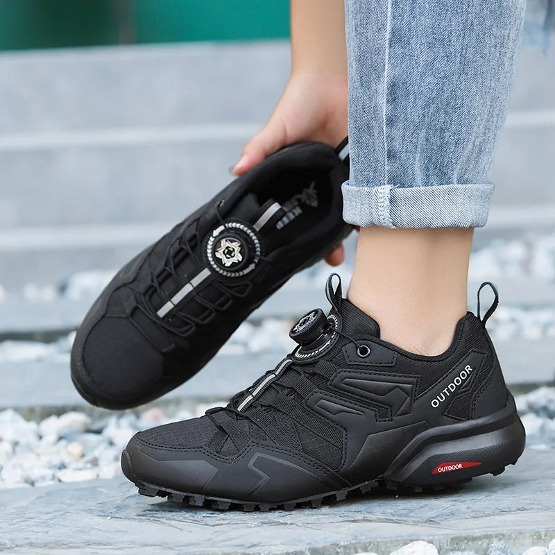 Men's Hiking Shoes Non-slip Anti-collision Hiking Shoes Outdoor Cycling Sports Shoes Non-slip Hunting Tactical Sports Shoes