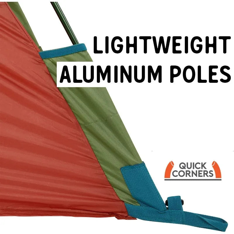 Kelty Tents Kelty Discovery Trail Backpacking Tent, Lightweight and Easy to Setup Backpacking Shelter with 2 Aluminum Poles
