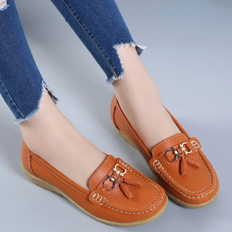 Women's Slip-On Loafers Ballet Flat Moccasins Casual Sneakers Flat Shoes for Women Zapatos Mujer Comfortable Footwear