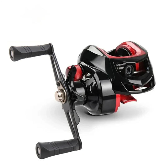 High-Quality, Efficient, and Durable Metal BR Series Fishing Reel with Smooth 7.2:1 Gear Ratio, 18+1BB for Seamless Casting, 18L