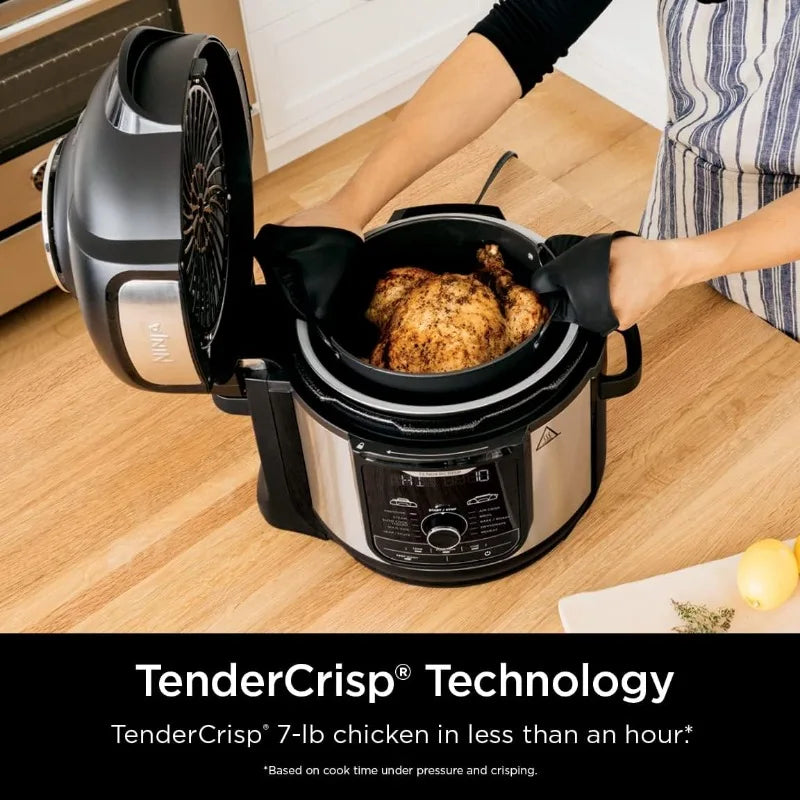 Ninja Foodi Air Fryer Pressure Cooker Combo 11-in-1 Pro 6.5 qt. Pressure Cooker & Air Fryer that Steams, Slow Cooks and More