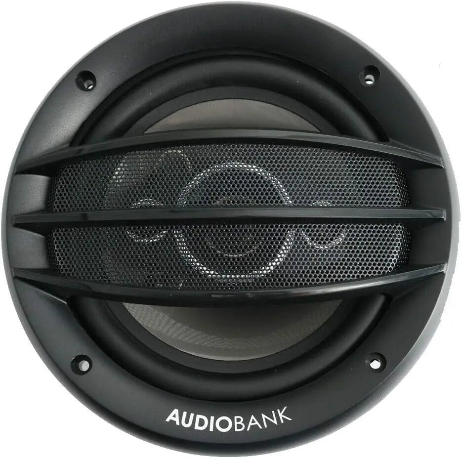 4X AB-630 800W 6.5' Coaxial Car Speakers with 2x15 Piezo Tweeters, 65-20000 Hz