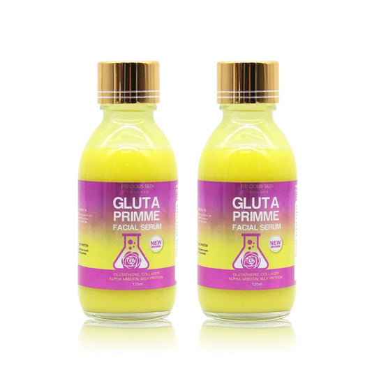 Gluta Primme Serum Whitening Moisturising Maintaining Bright Complexion Collagen Skincare Serum Face & Body Whitening