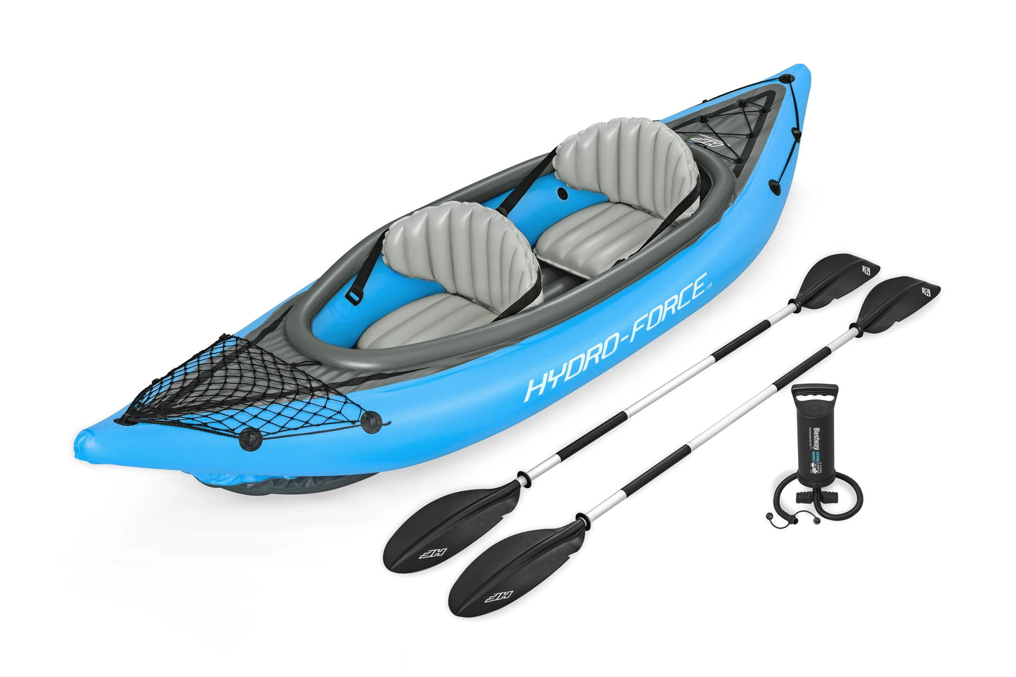 65131 size 3.31 m x 88 cm Hydro-Force X2 Kayak Folding Portable Inflatable Two-Person Kayak Set rowing Fishing boat