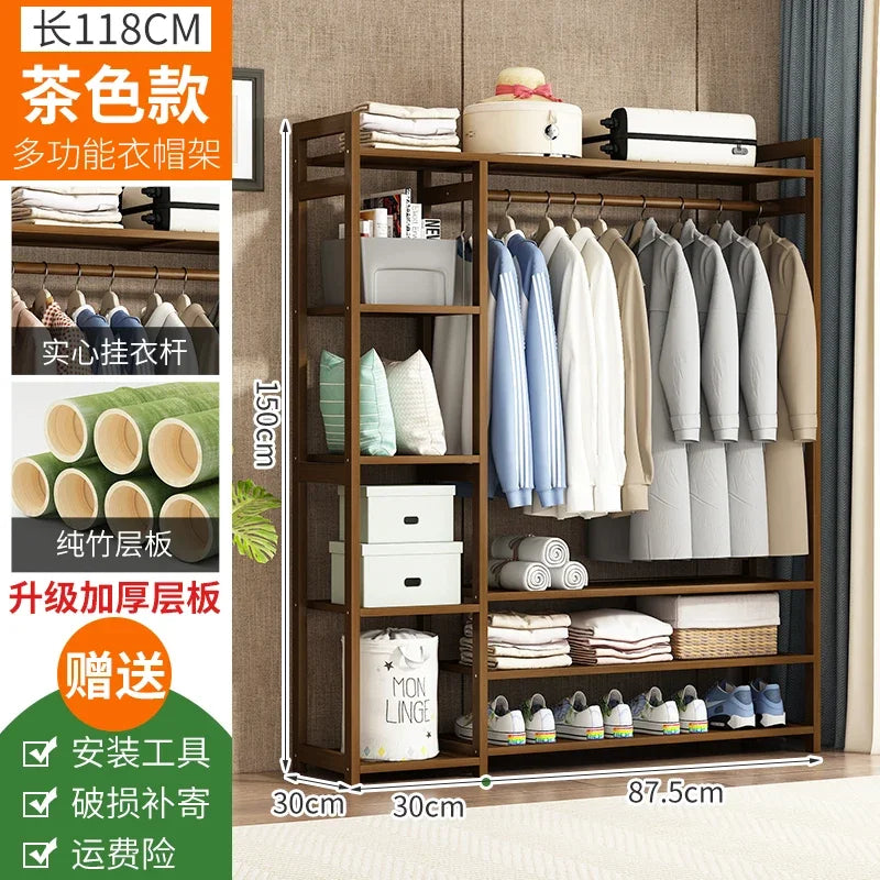 Living Room Coat Racks Storage Organizer Rail Shoe Luxury Minimalist Coat Racks Garment Hanging Perchero Lounge Suite Furniture