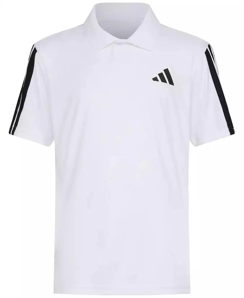 adidas | Big Boys Printed Debossed Logo Short-Sleeve Polo Shirt