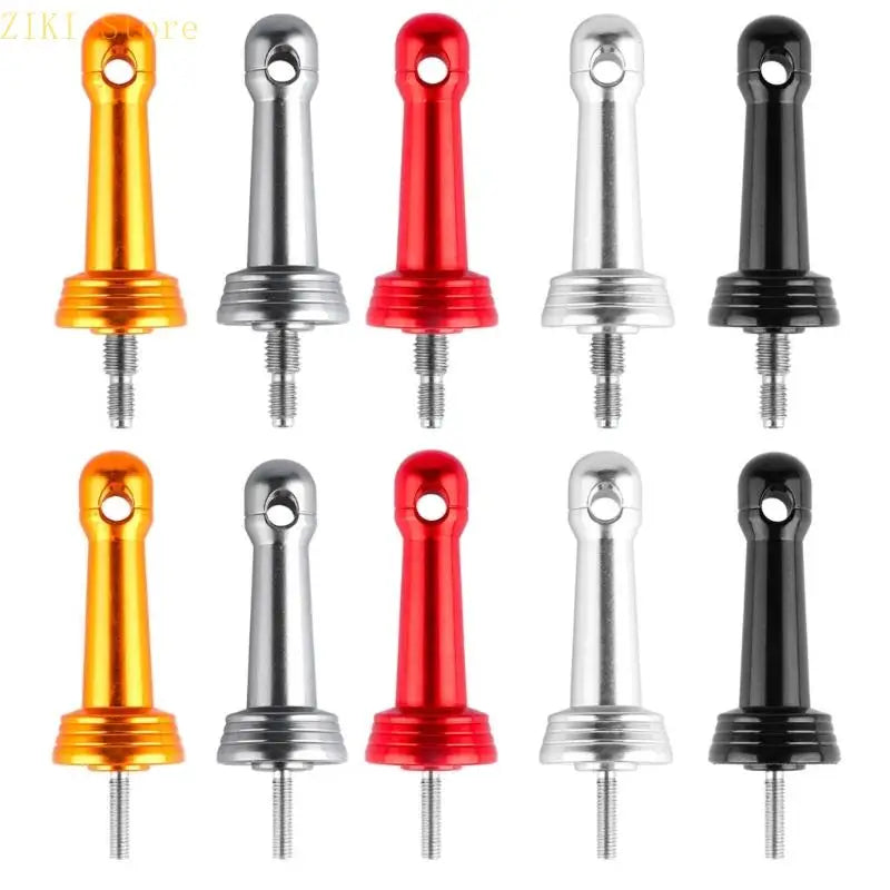 Fishing Wheel Balance Rod Universal Aluminum Fishing Reel Balancers Insertion in/Screw in Stand with Gasket Rubber Rings