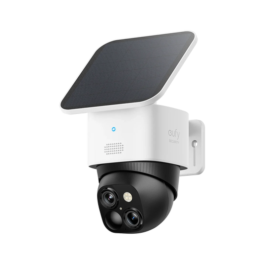 Renewed eufy Security SoloCam S3(S340), Solar Security Camera, Wireless Outdoor Camera, 360 Degree Pan & Tilt Surveillance