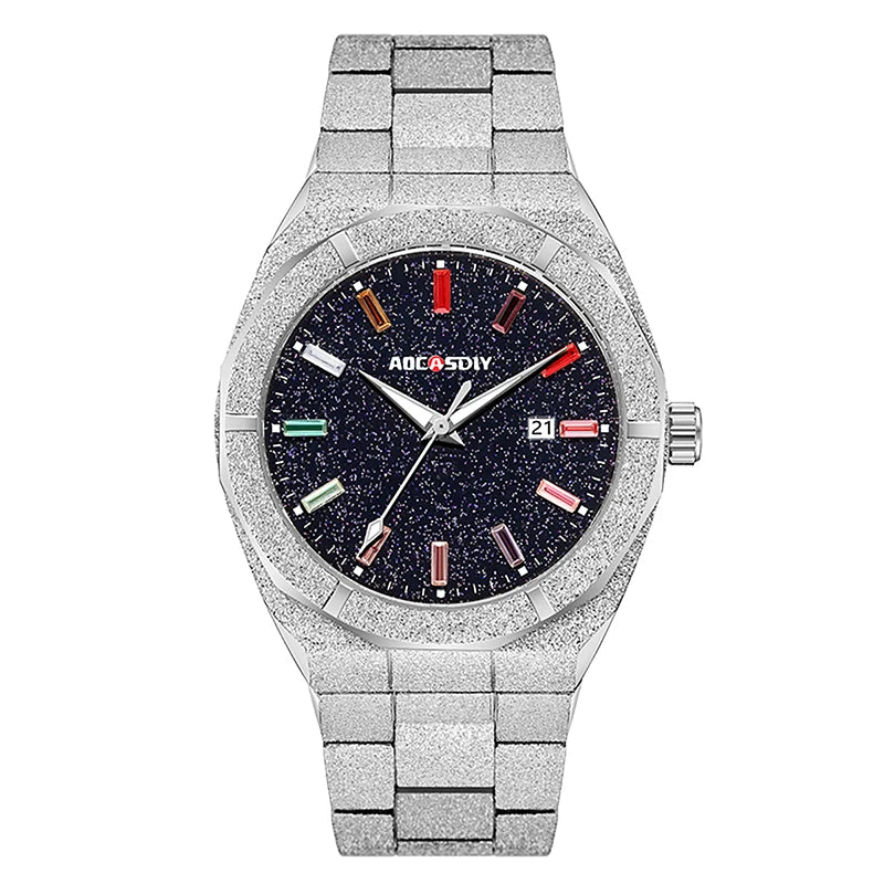 Luxury Business Men Watches Stainless Steel Quartz Wristwatches Auto Date Male Clock with Luminous Hands Relogio Masculino