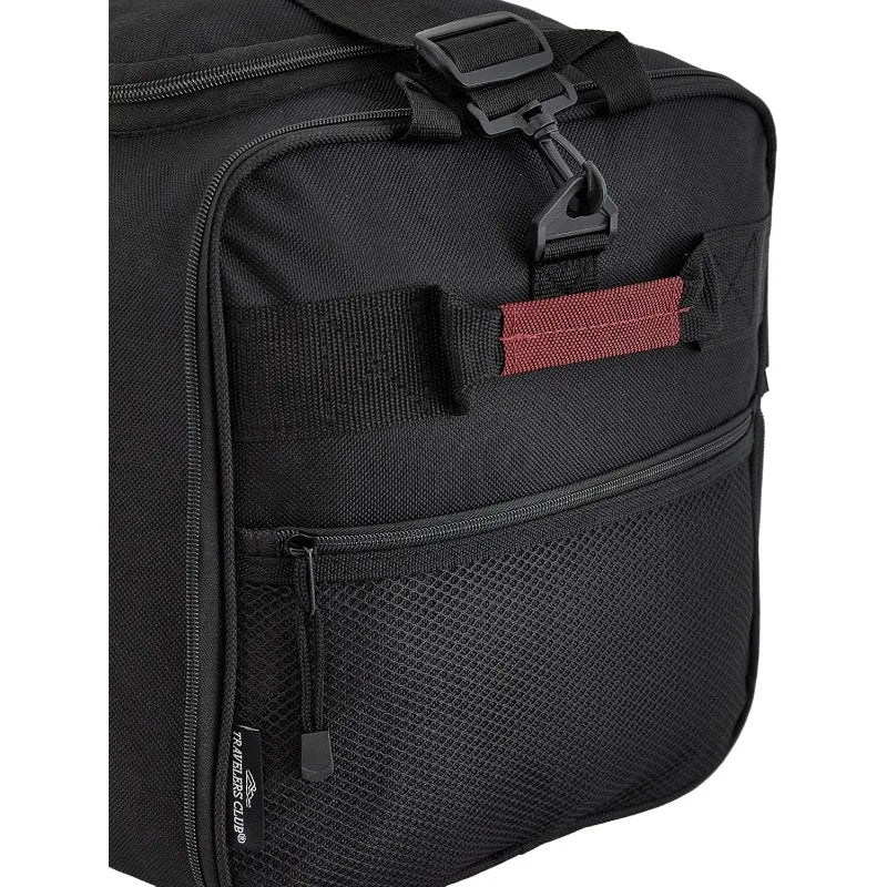 Travelers Club 32-inch Collapsible Expandble Travel Rolling Duffel Bag