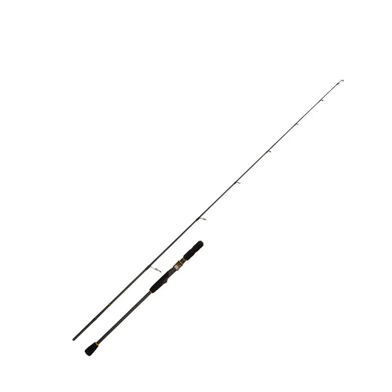 ROLLFISH Boat Carbon Fiber Light Jigging Fishing Rod Spinning Casting Lure Fishing Rod Saltwater 2Sections WT127-141g 1.68-1.98m