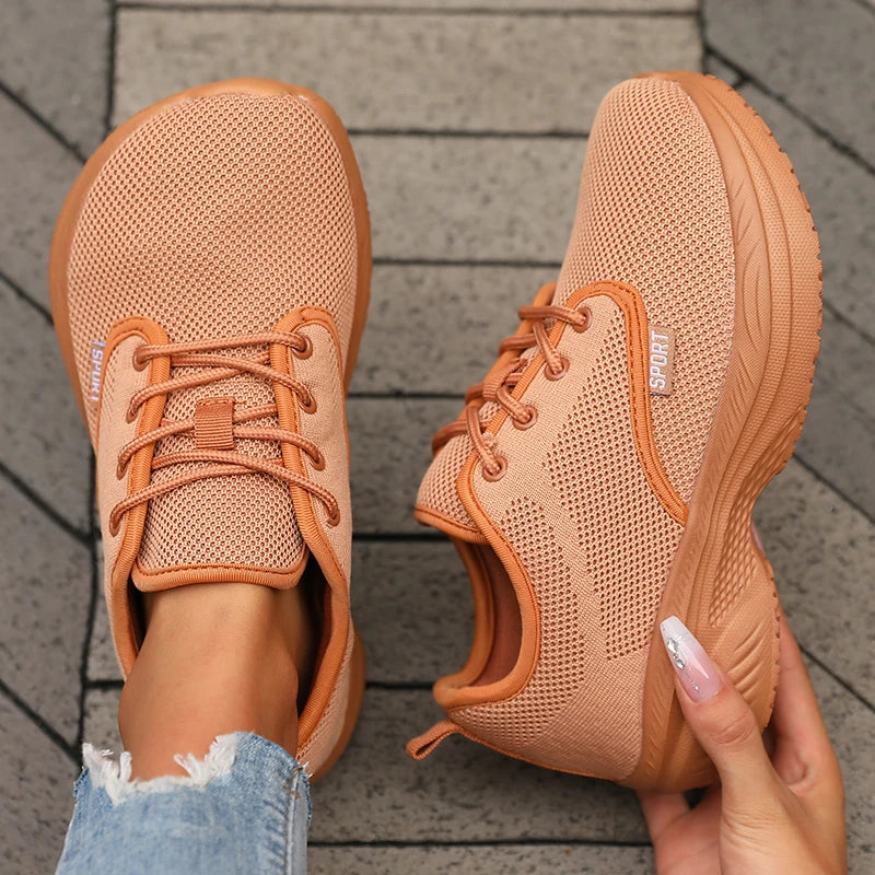 Women's Wide Toe Box Barefoot Shoes, Simple, Breathable, Comfortable Walking Shoes, Men's Outdoor Sports Wide Shoes, Thick Sole