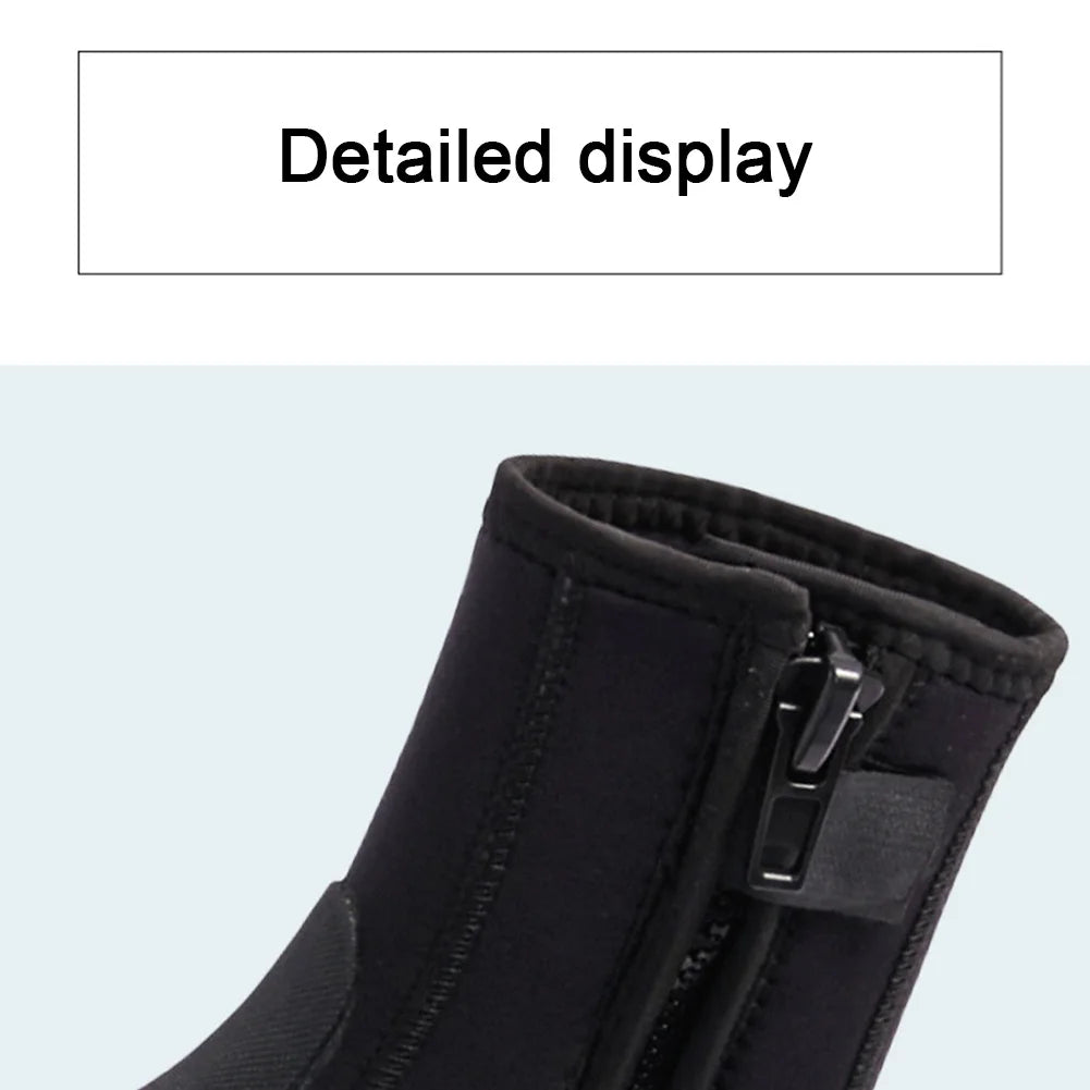 Neoprene Diving Boots Scuba Diving Boots Lightweight 5mm Surfing Snorkeling Diving Boots for Diving Snorkeling Surfing