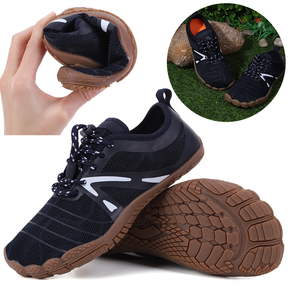 Water Shoes Lightweight Aqua Shoes Non-slip Soft Diving Sneakers Breathable Ergonomic Wading Shoes Quick Drying for Water Sports