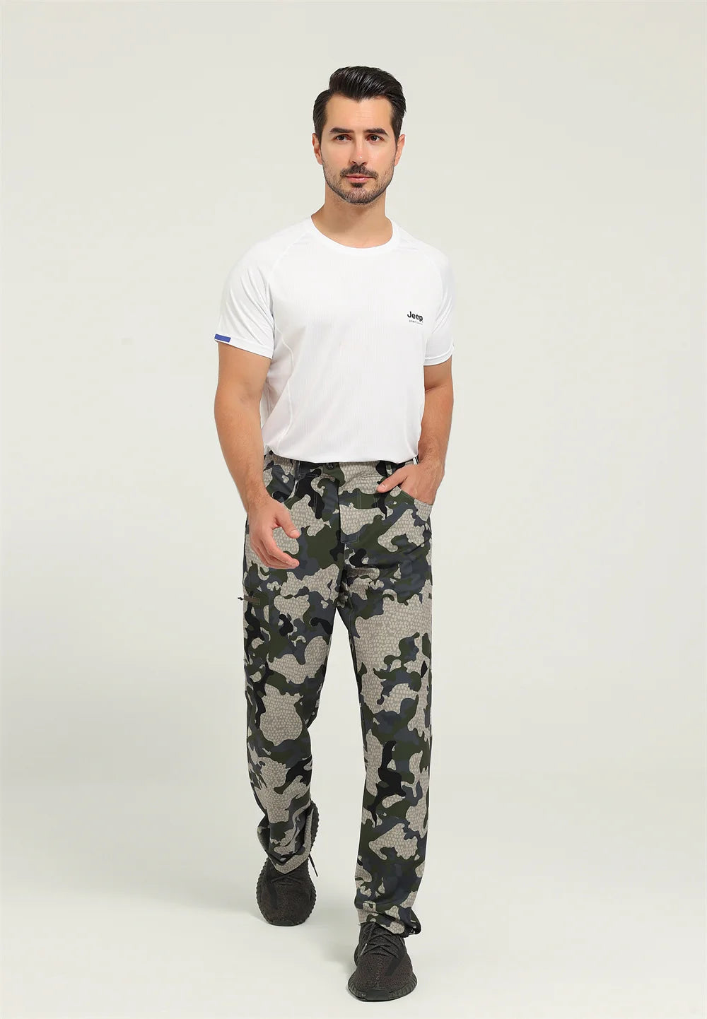 Ainfad Traverse Hunting products Outdoor Truck Camouflage hunting Hunting pants Quick-drying stretch antibiosis pants