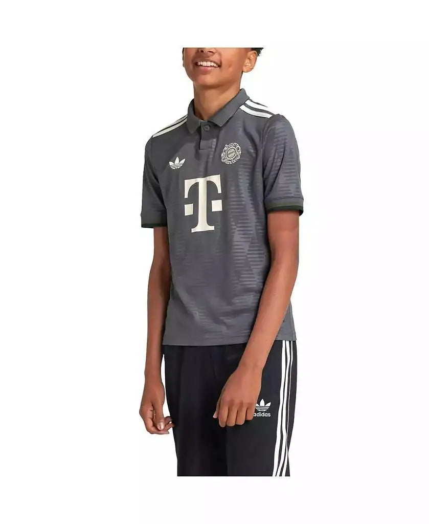 adidas | Big Boys and Girls Gray Bayern Munich 2024/25 Wiesn Replica Jersey