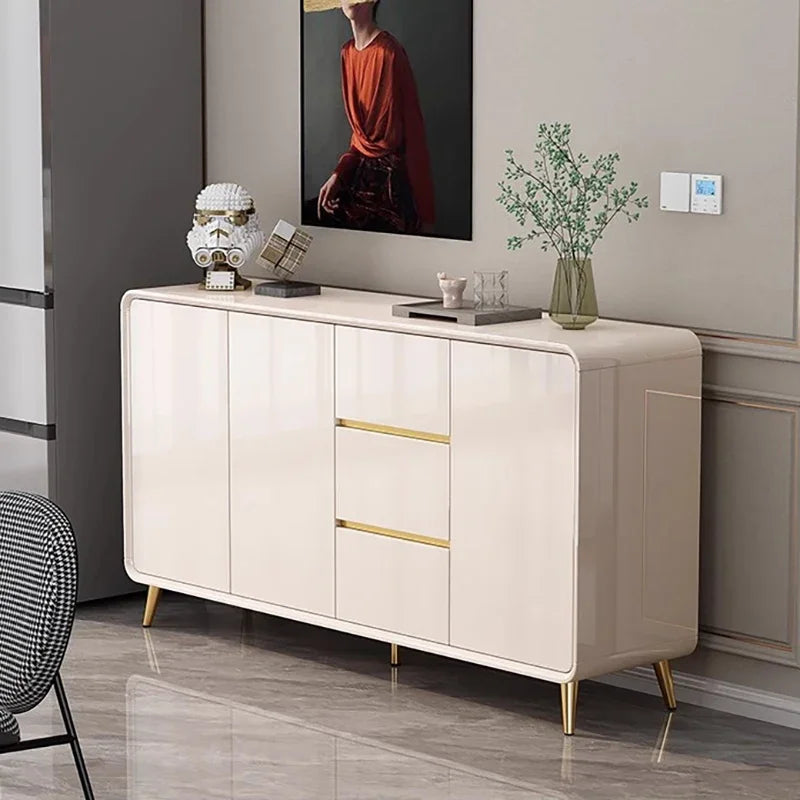 Luxury Storage Cabinet File Organizer White Living Room Cabinets Dresser For Bedroom Aesthetic Dressoir Kast Dresser Cabinet
