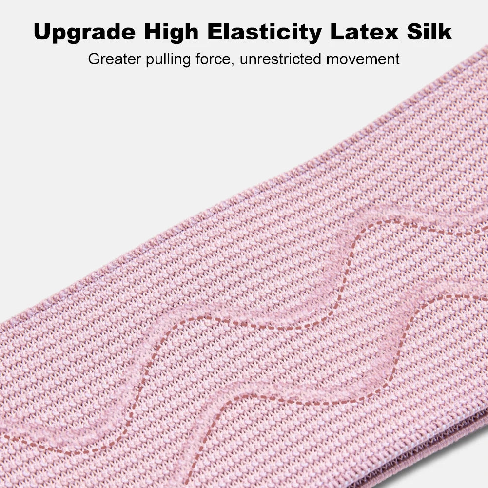 Stretch Fitness Strips Anti-Slip Pilates Hip Circle Portable Glute Thigh Elastic Bands Yoga Gym Equipment
