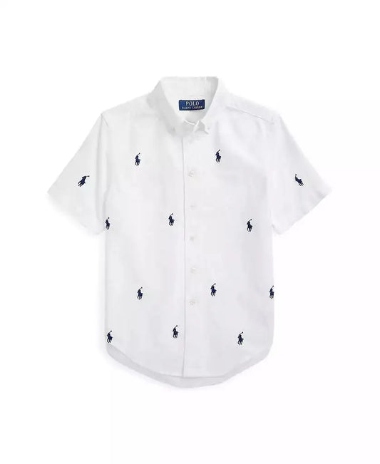 Polo Ralph Lauren | Big Boys Polo Pony Oxford Short-Sleeve Shirt