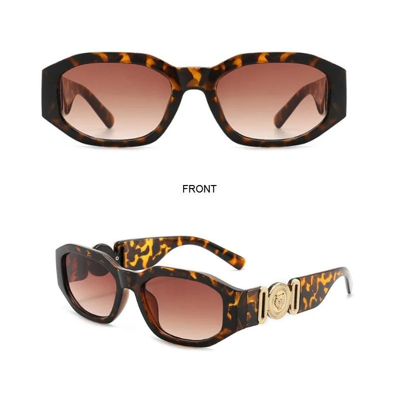 Women Summer Sunglasses Rectangle Fashion Sun Glasses Unique Irregular Designer Eyewear