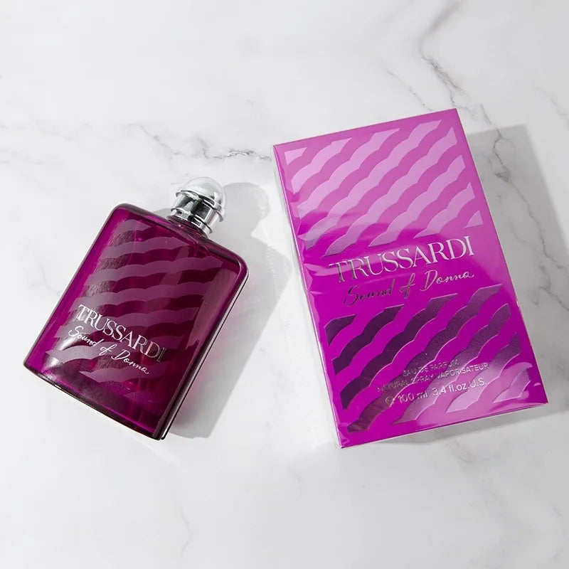 Womens Floral Oriental Perfume 100ml Long Lasting Fresh Gentle Flowing Fragrance with Elegant Graceful Soft Noble Style