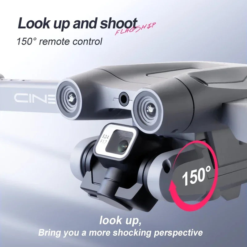 I3 PRO Drone Obstacle Avoidance Professional Aerial Photography4K Dual Camera Optical Flow Positioning150° Electrical Adjustment