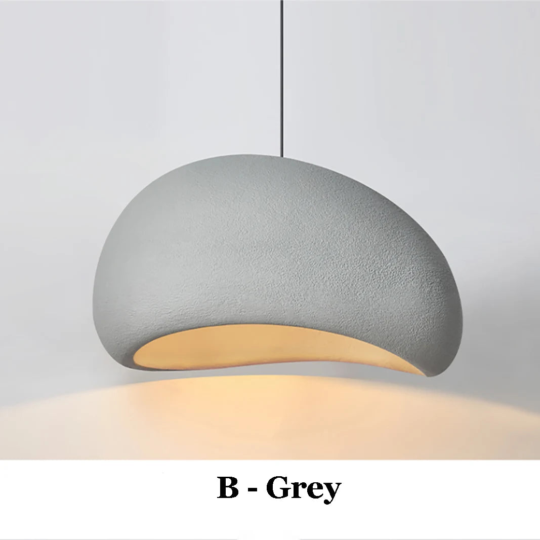 Japanese Wabi Sabi Chandelier Modern LED Pendant Light for Dining Living Room Bedroom Bar Designer Homestay E27 Hanghing Lamp