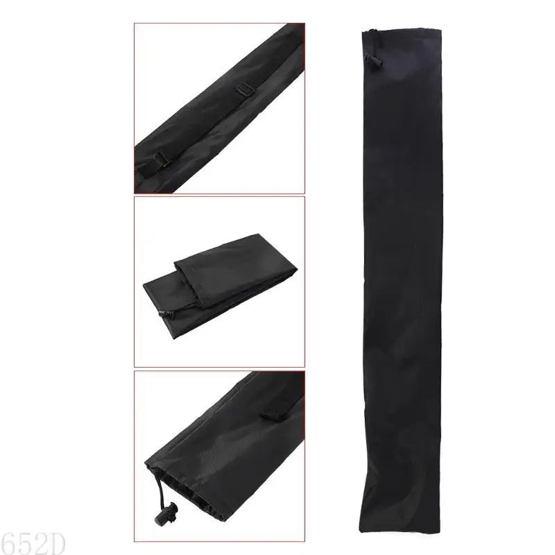 AP29 Portable Black Trekking Carrying Bag Storage Bag Drawstring Bag for Walking Hiking Poles Travel for Cas