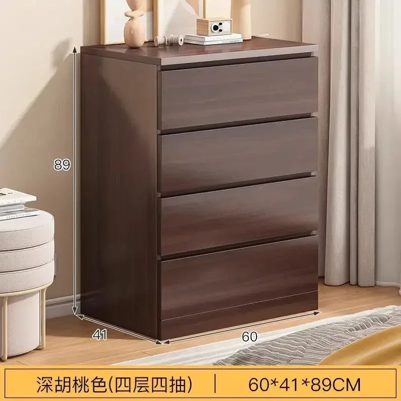 Modern Chest Cabinet Living Room Storage Locker with Drawers Sideboard Buffet Cabinet for Living and Dining Room Indoor Entryway