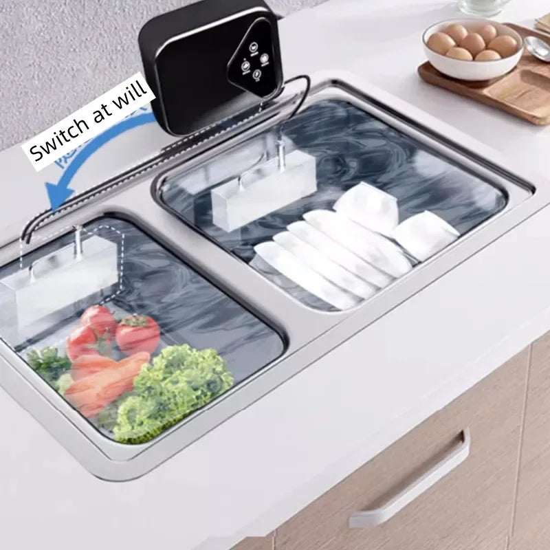 Desktop Electric Automatic Home Desktop Intelligent Ultrasonic Dishwasher Portable Small Free Installation Of Independent Sink M