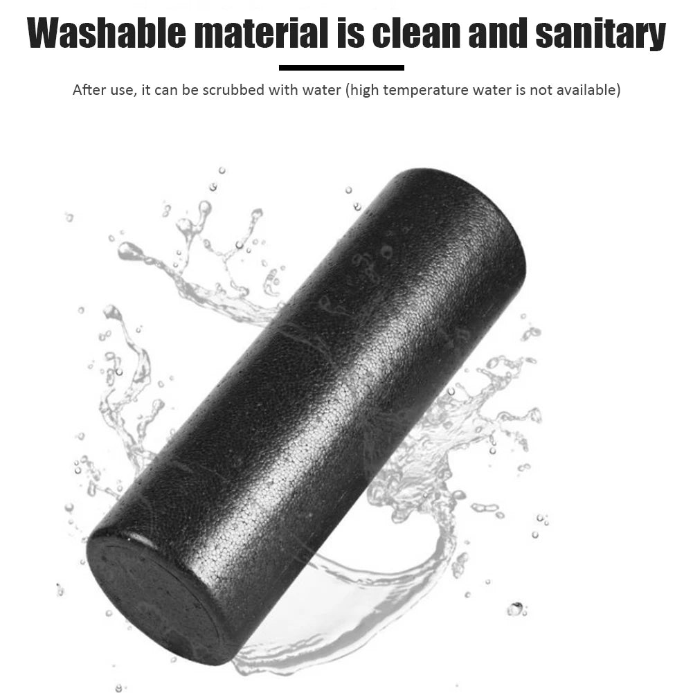 Yoga Pilates Foam Roller Massage Roller Exercise Training Fitness Equipment Lightweight Yoga Equipment for Muscle Relaxation