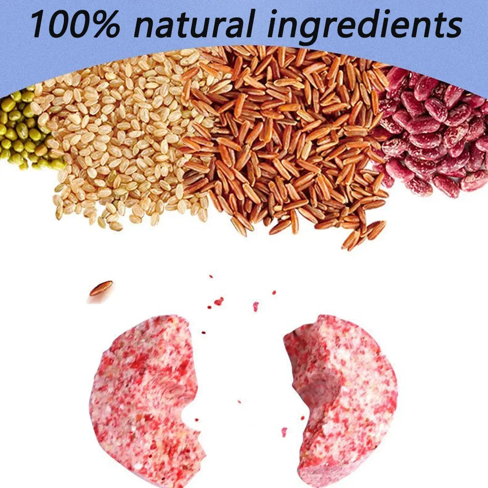 5 Bags Fishing Feed Attractant Hollow Granular Lure Nutrition Food Fishy Flavor Scent Pesca Carp Atomization Bite Hook Soft Bait