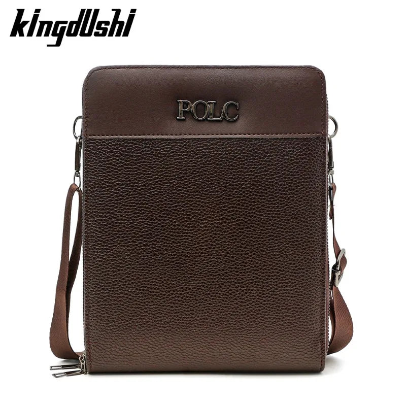 Men's casual crossbody bag, large capacity, personalized, fashionable, business men's chest bag, hand-held handbag
